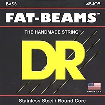 【中古-非常に良い】DR ベース弦 FAT-BEAMS ステンレス .045-.105 FB-45