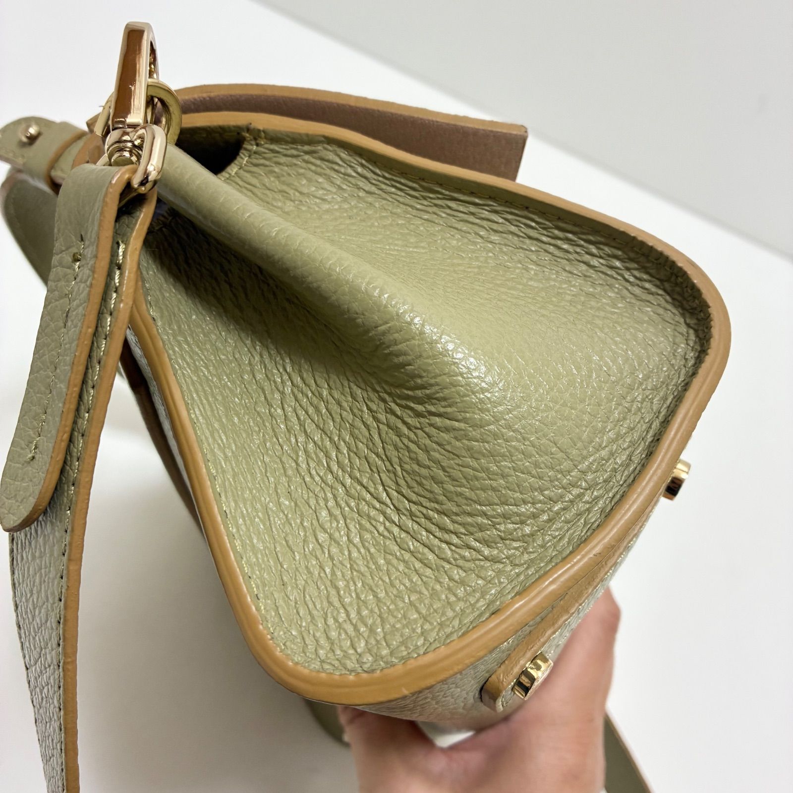 LORISTELLA ロリステッラ☆BETH ベス レザー2WAYハンドバッグ 