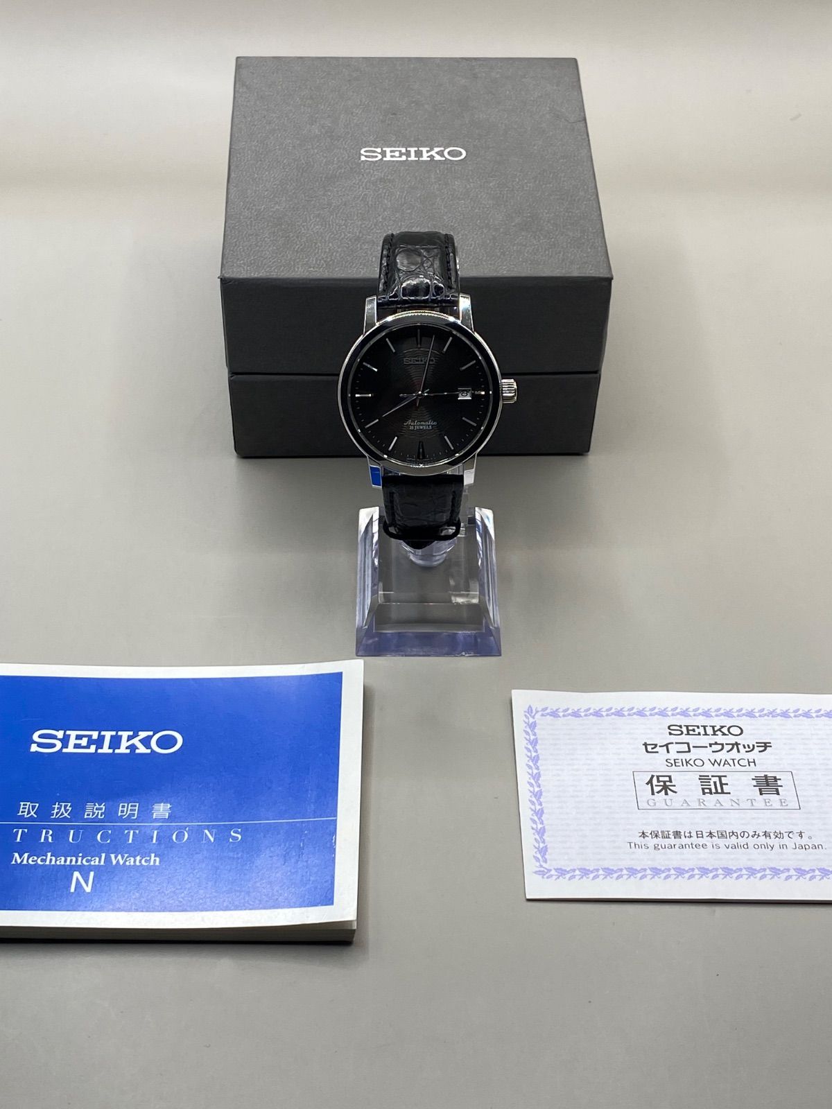 稼動良好] セイコーメカニカル 4L25-00A0 SARA005 SEIKO Mechanical 