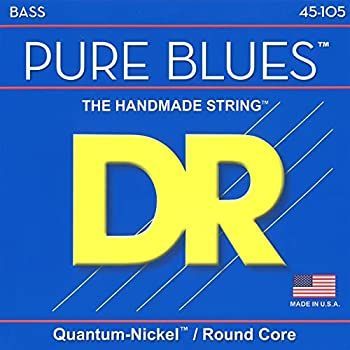 【中古-非常に良い】DR (デーアール) ベース弦 PURE BLUES カンタム ニッケル .045-.105 PB-45 【国内正規品】