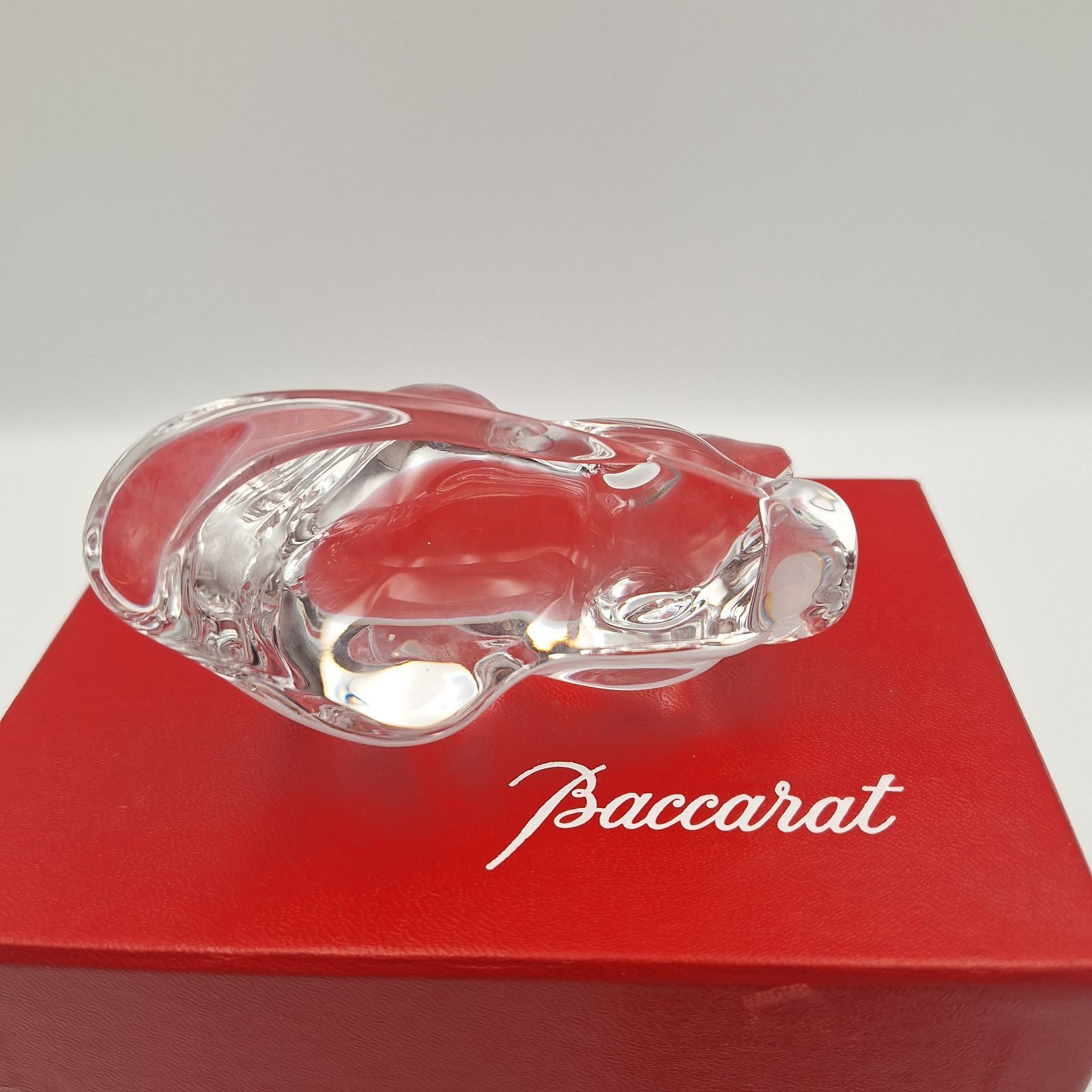 Baccarat バカラ 干支 子 ねずみ 置物 クリスタル フィギュリン Baccarat バカラ 置物 フィギュリン ネズミ 鼠 子 干支 クリスタル