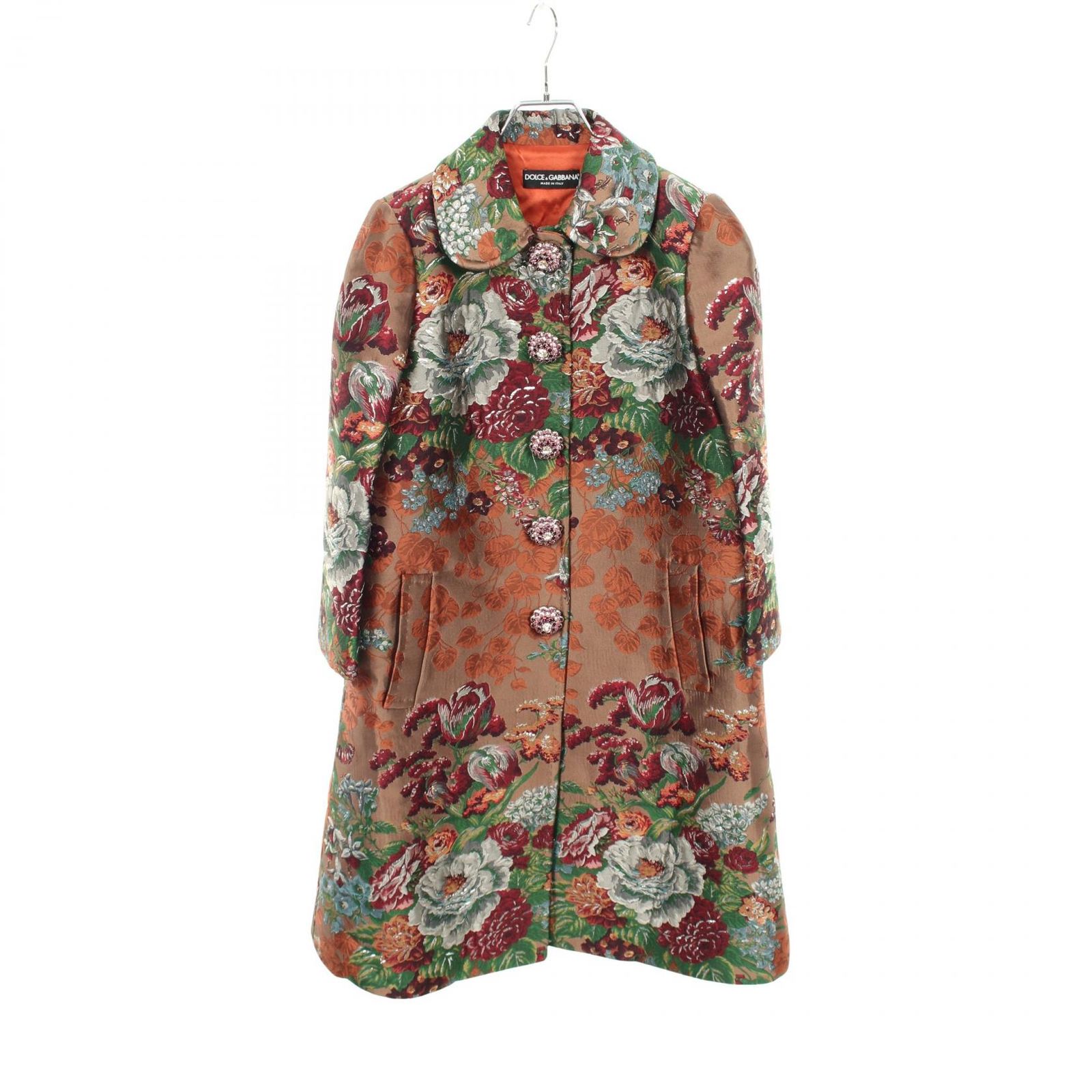 DOLCE & GABBANA ドルチェアンドガッバーナ ステンカラーコート DOLCE & GABBANA ドルチェアンドガッバーナ ステンカラーコート