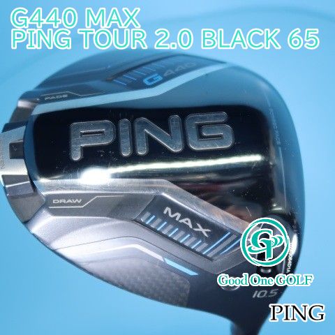 ドライバー ピン G440 MAX/PING TOUR 2.0 BLACK 65/S/10.5 9007 - メルカリ
