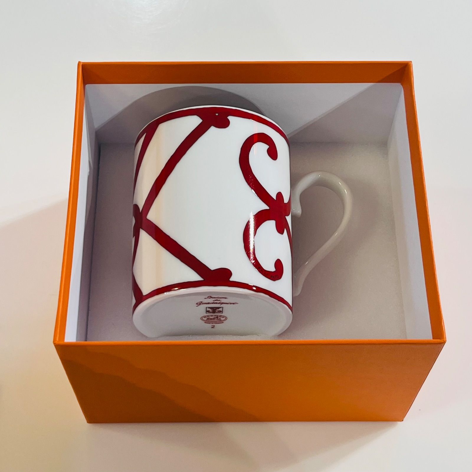 HERMES エルメス ガダルキヴィール マグカップ No.2 300ml 未使用品 箱 