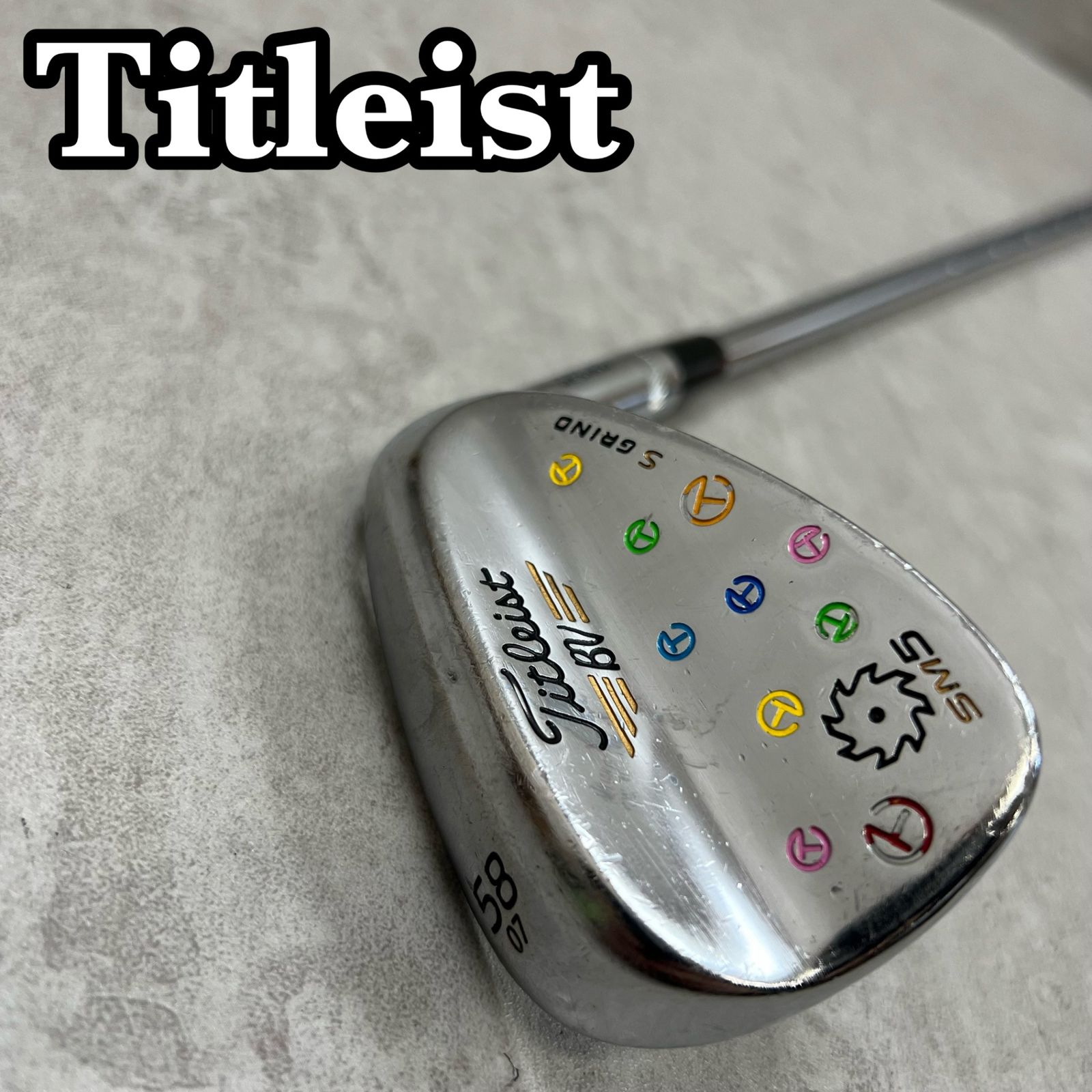 Titleist タイトリスト ダンシングボーケイ SM5 メンズゴルフ SW
