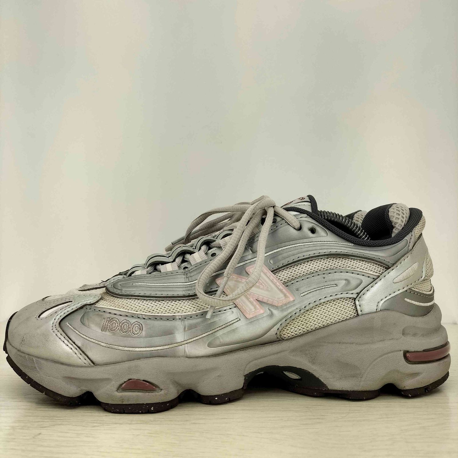 ニューバランス NEW BALANCE 別注 M1000 Silver Metallic/Rose Sugar 