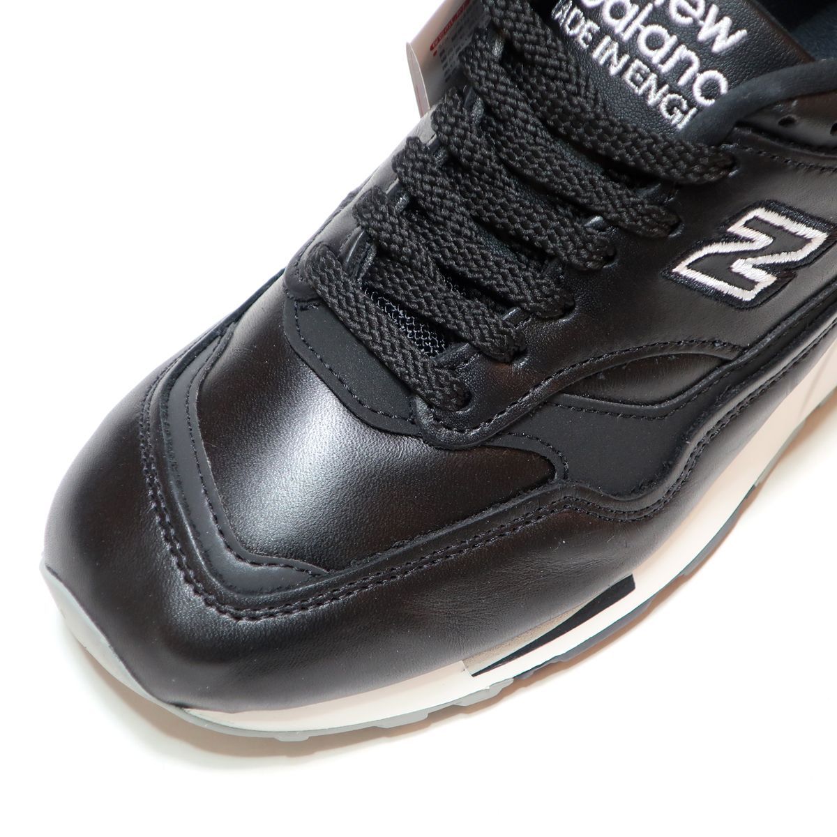 レディースサイズ☆NEW BALANCE U1500KWG LEATHER BLACK WHITE GREY 