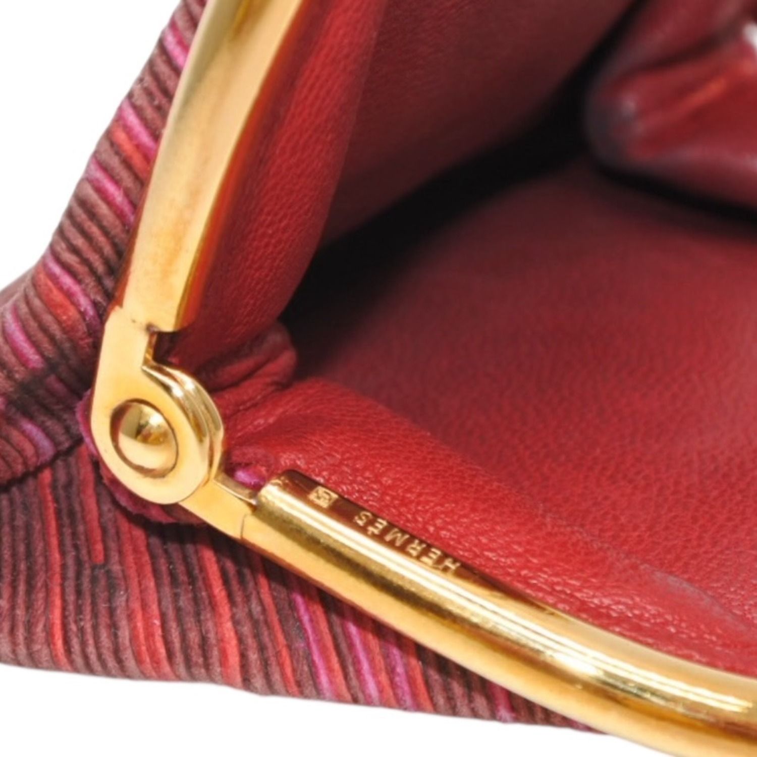 HERMES エルメス エミーユ がま口 コインケース 小銭入れ ヴィブラート 