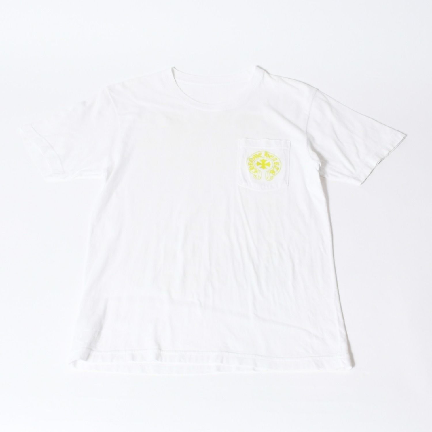 CHROME HEARTS クロムハーツ ロゴ プリントTシャツ サイズM ホワイト