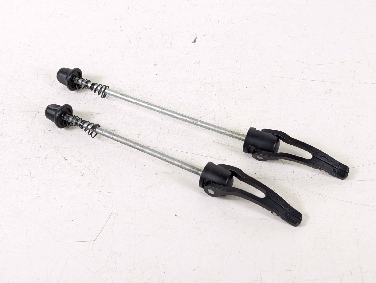 【並品】CAMPAGNOLO 100mm 130mm 2本セット クイックリリース QK260317A