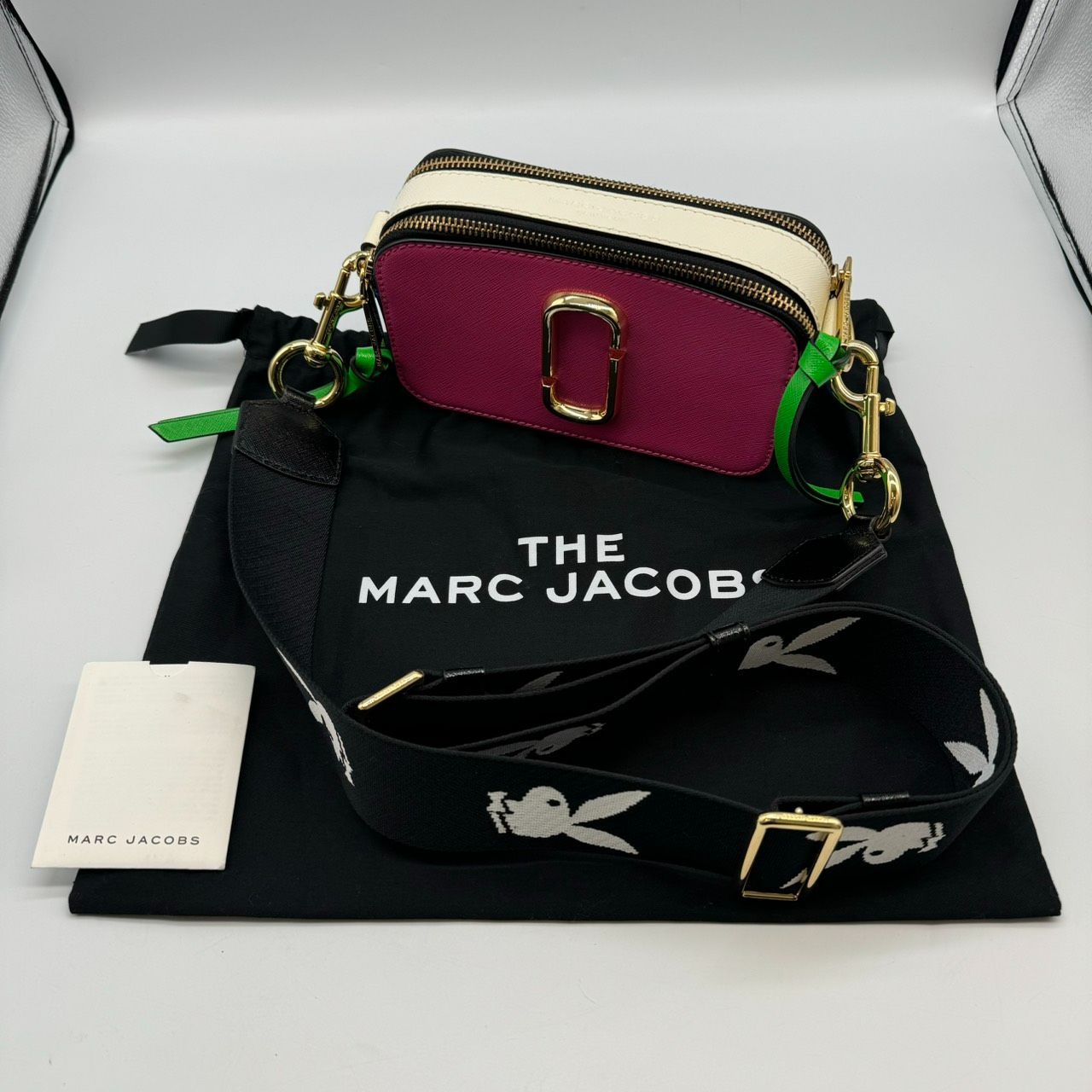 ◇【美品】MARC JACOBS マークジェイコブス The Snaoshot スナップ 