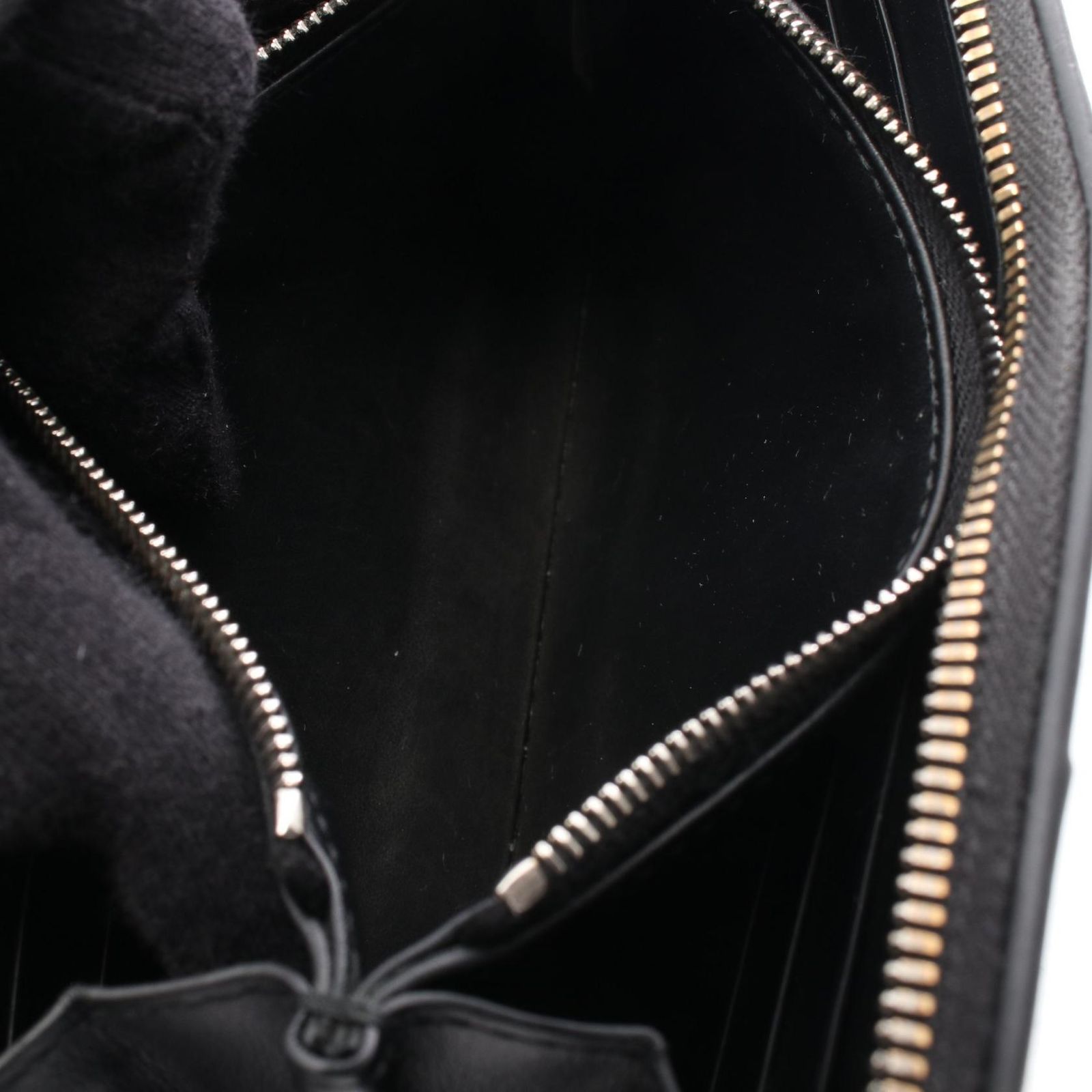 ボッテガヴェネタ BOTTEGA VENETA ラウンド長財布 カセット ジップ 