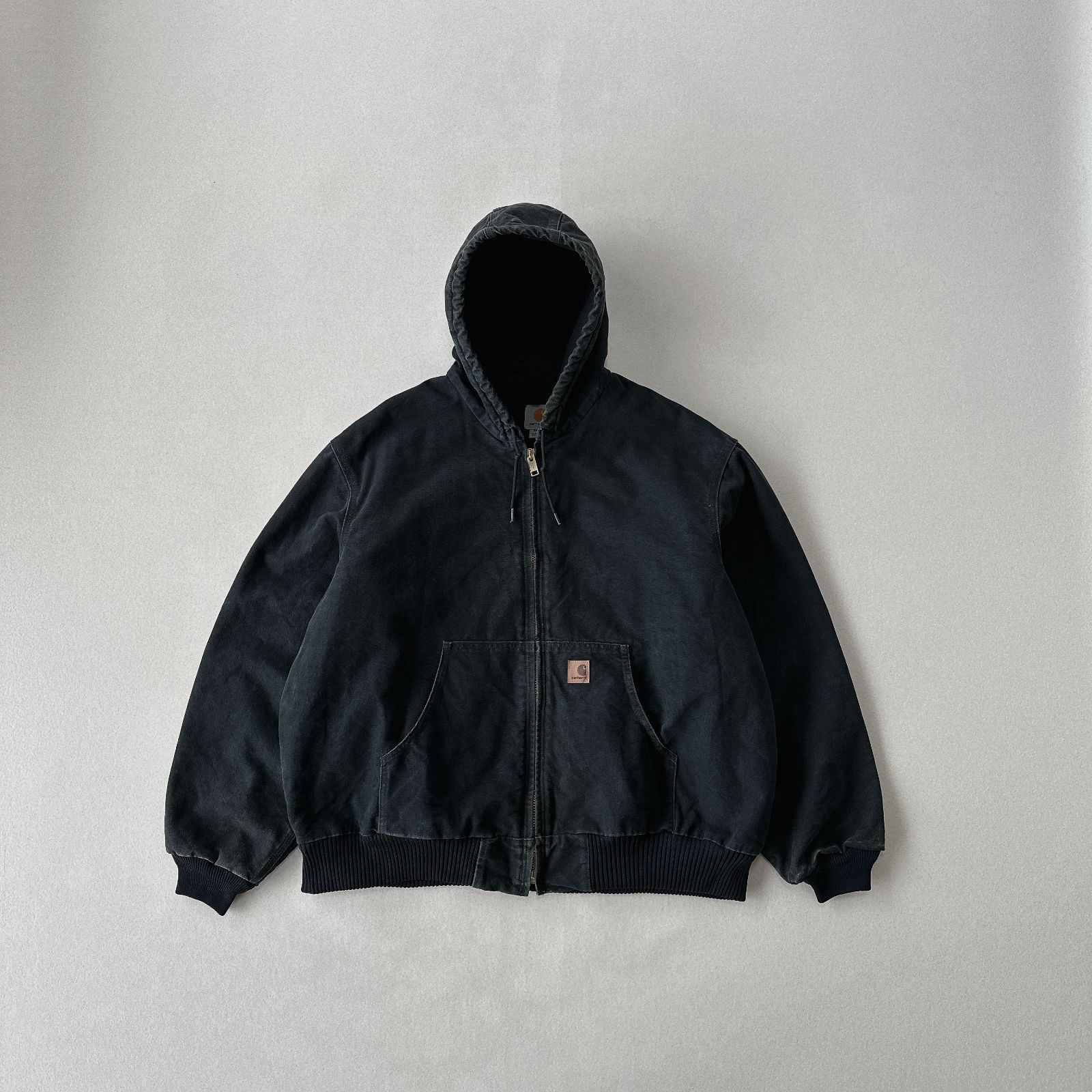 Carhartt アクティブジャケット ブラック ダック生地 希少2XL - メルカリ