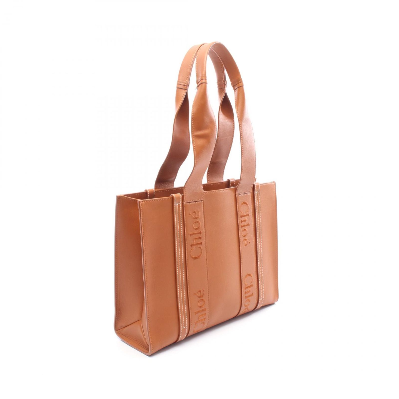 クロエ Chloe トートバッグ WOODY ウッディ ミディアム 