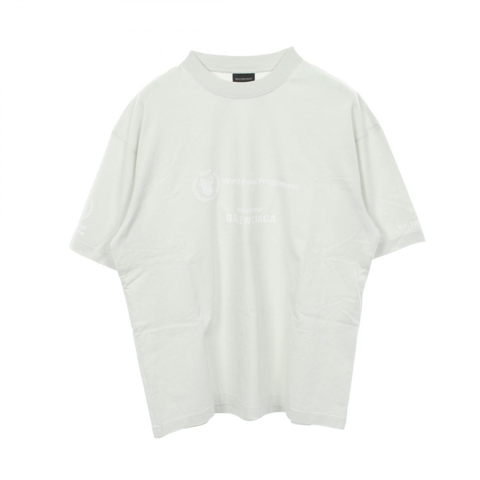 バレンシアガ BALENCIAGA 半袖Tシャツ BALENCIAGA × WFP 612966 