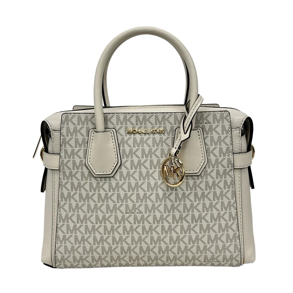 MICHAEL KORS(マイケルコース) ハンドバッグ - 35F2GM9S1B 白 レザー 