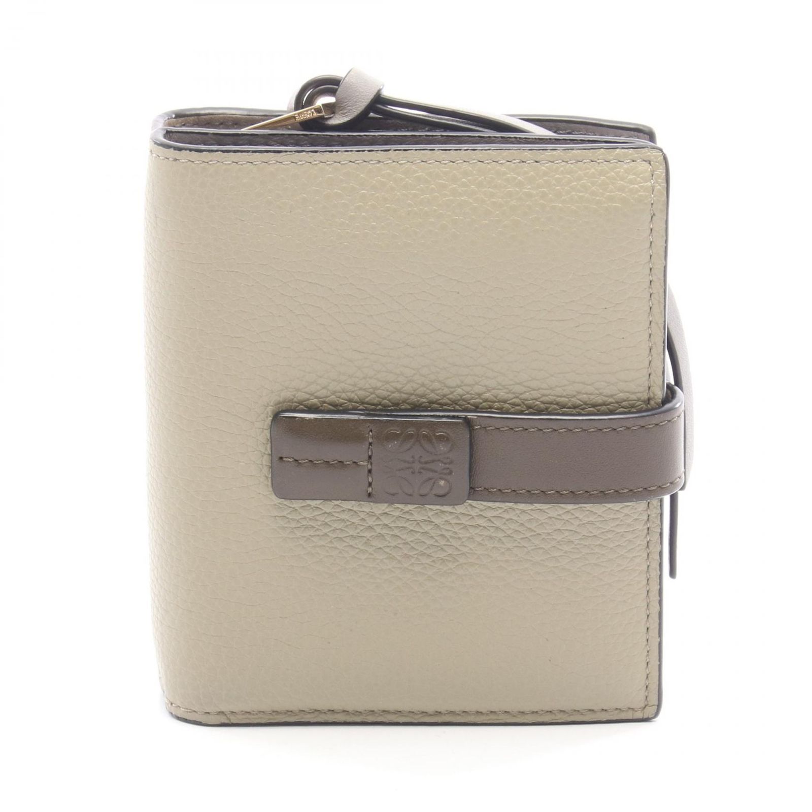 ロエベ LOEWE 二つ折り財布 コンパクト ジップ ウォレット C660Z41X01 