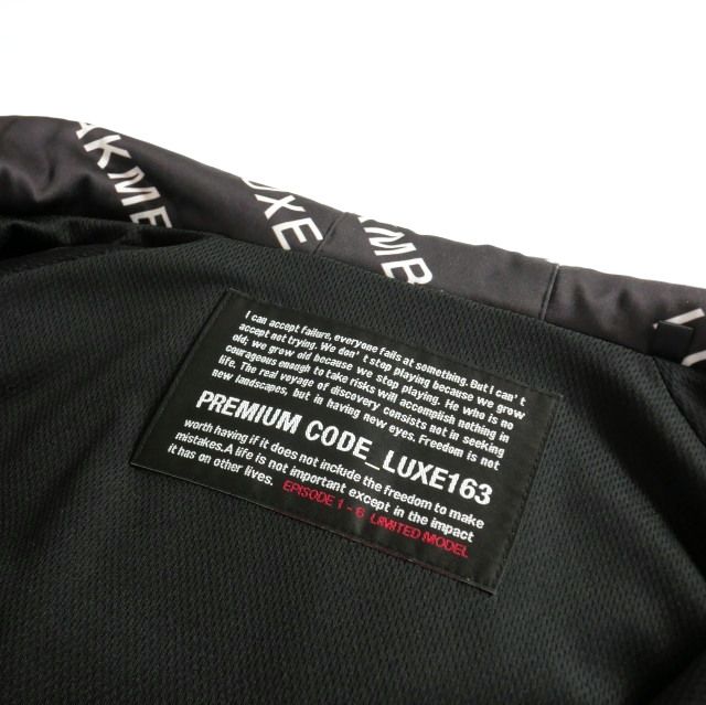 エーケーエム AKM LUXE163 DIAGONAL LOGO PULL BREAKER 総柄 ハーフ 