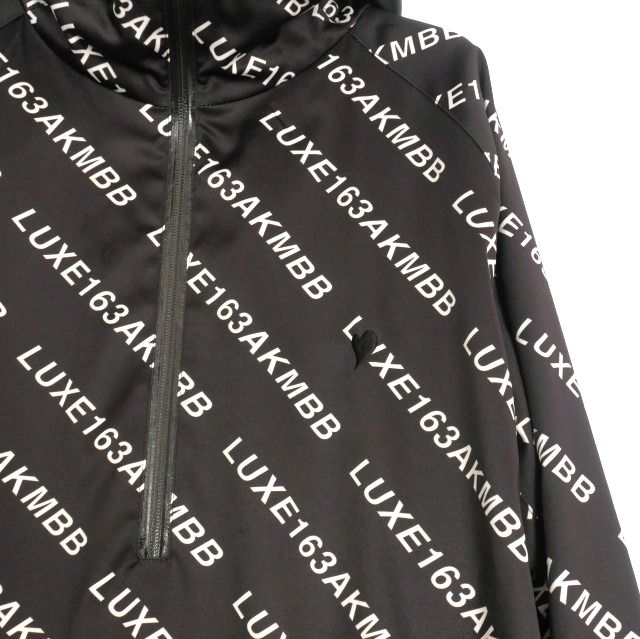 エーケーエム AKM LUXE163 DIAGONAL LOGO PULL BREAKER 総柄 ハーフ 