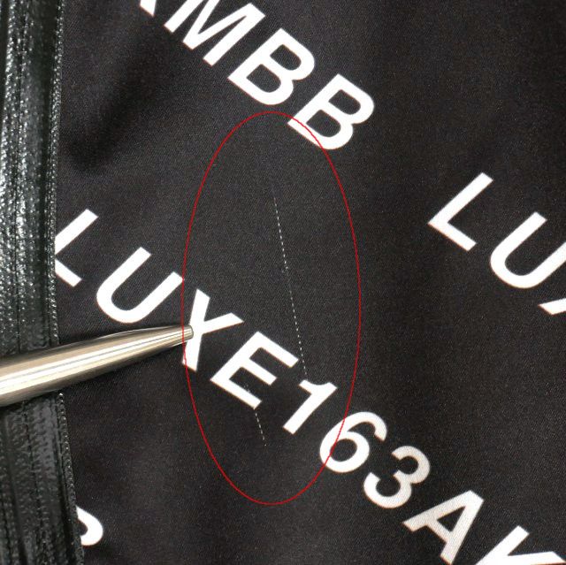 エーケーエム AKM LUXE163 DIAGONAL LOGO PULL BREAKER 総柄 ハーフ 