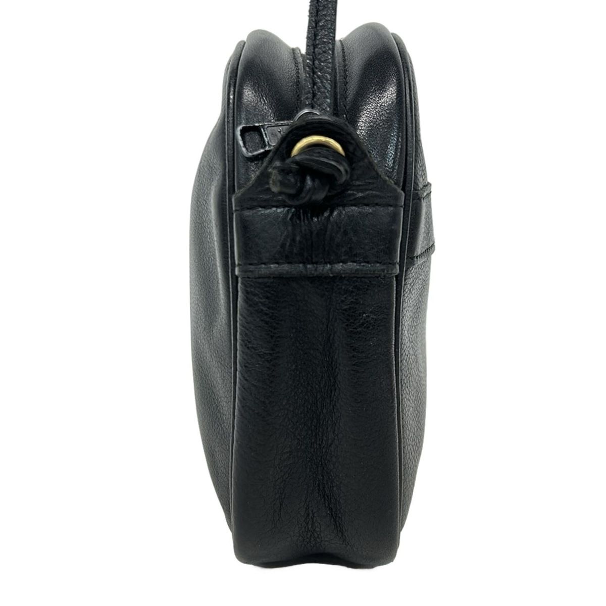 レディース LONGCHAMP(ロンシャン) ショルダーバッグ - 黒 レザー
