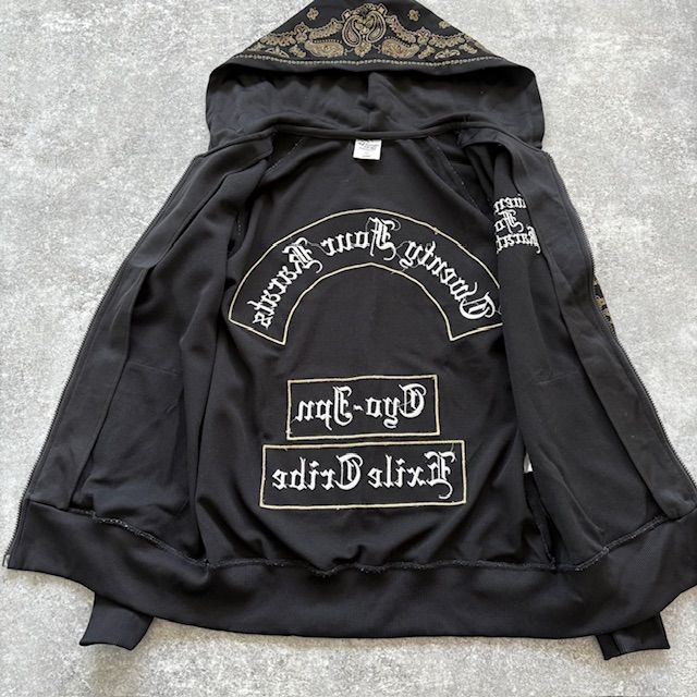 24Karats】トゥエンティフォーカラッツ ゴールドペイズリー パーカー