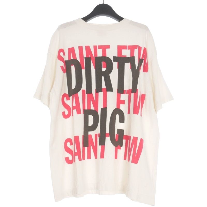 セントマイケル SAINTMICHAEL 25SS DIRTY PIG SS TEE プリントTシャツ
