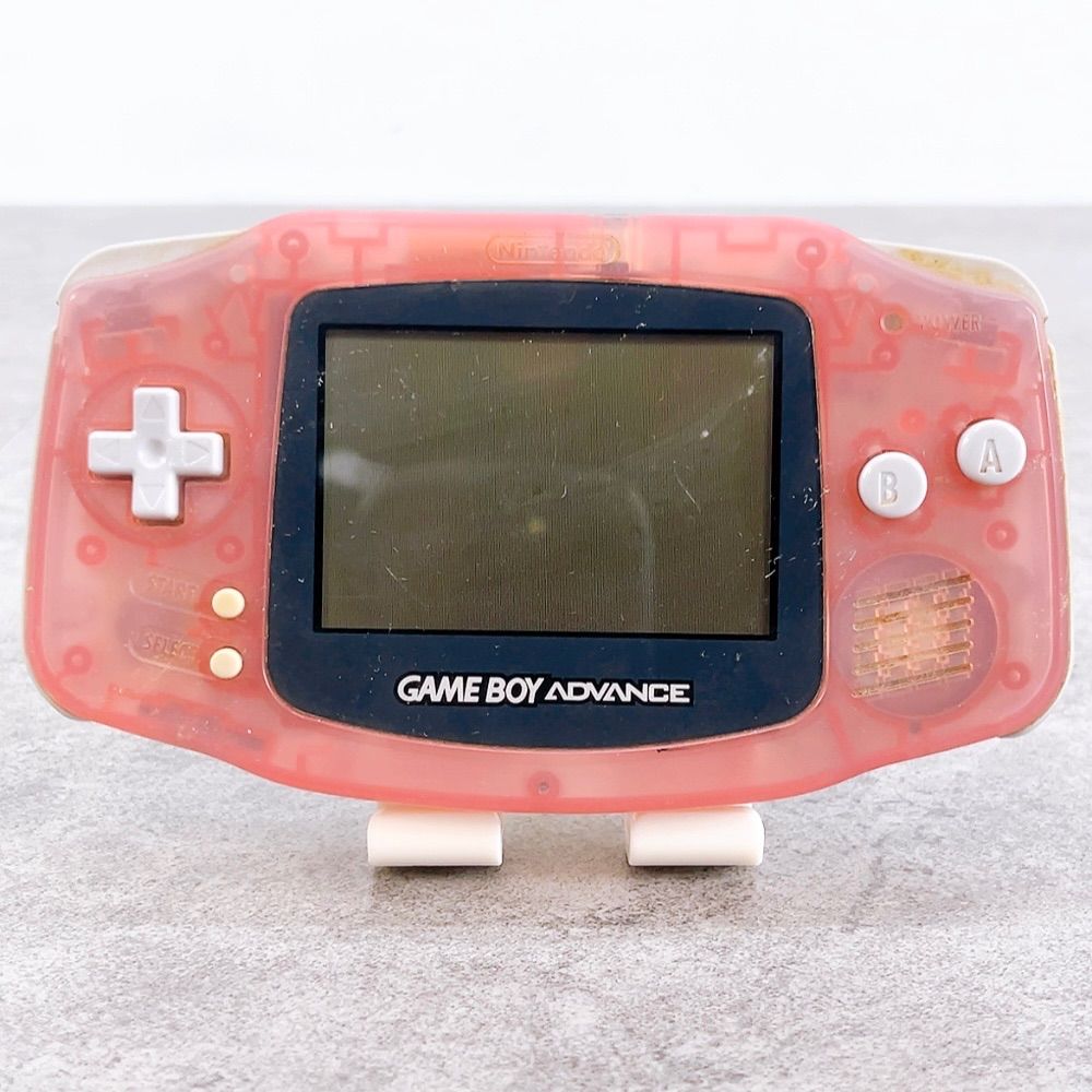H-1069 任天堂 ゲームボーイアドバンス AGB-001 クリアピンク