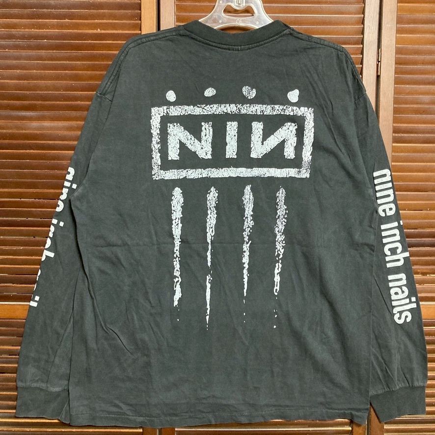 バンド Tシャツ 長袖 ロンT ナインインチネイルズ NIN Nine Inch Nails