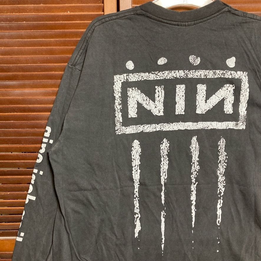 バンド Tシャツ 長袖 ロンT ナインインチネイルズ NIN Nine Inch Nails