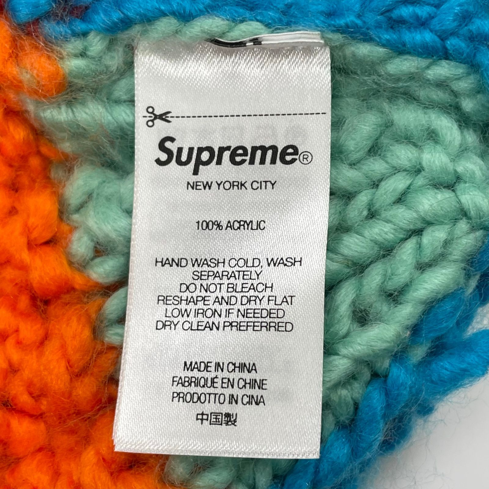 Supreme シュプリーム / Block Knit Beanie Multicolor 25SS 【公式通販】