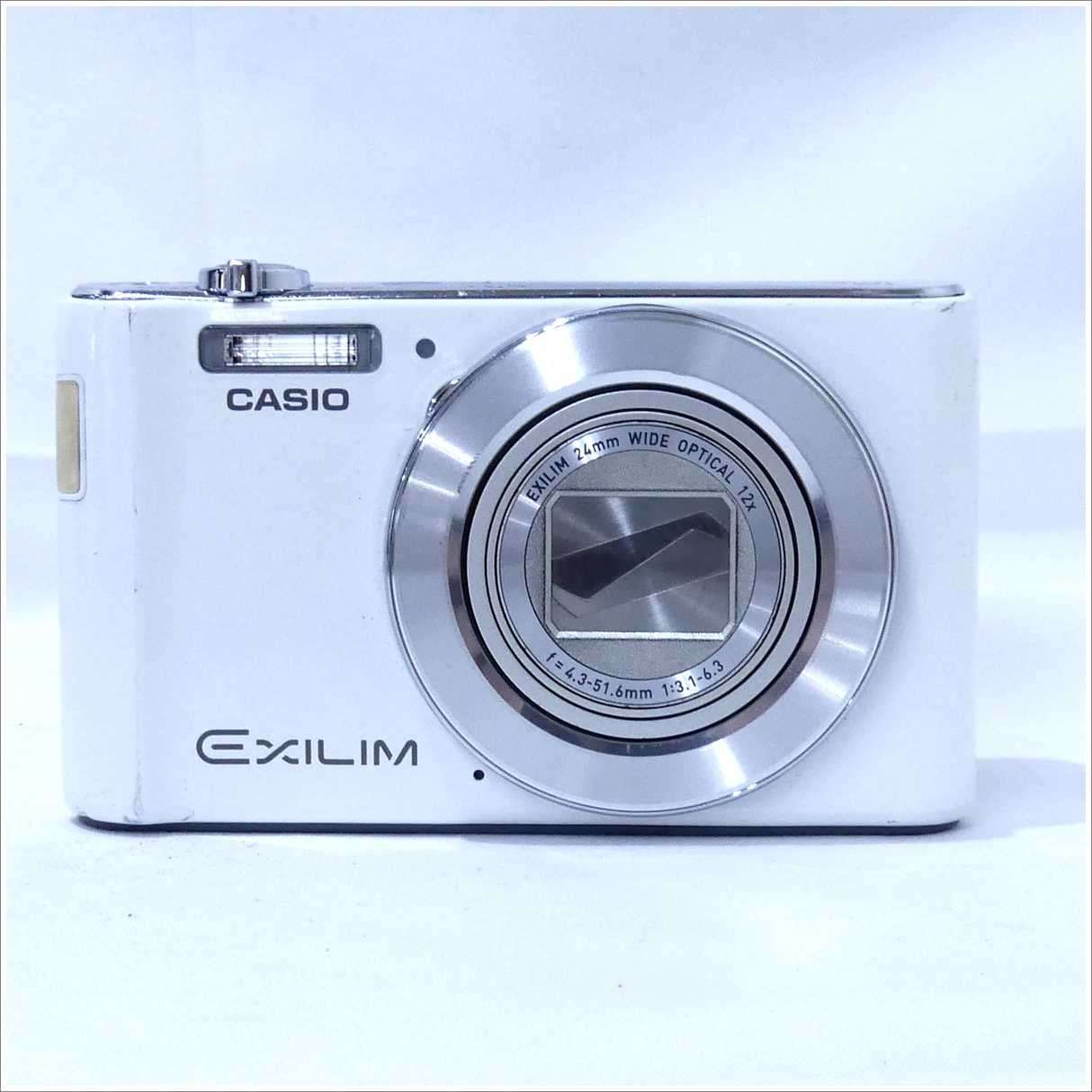 CASIO EX-ZS240 ホワイト 電源のみ確認済 デジタルカメラ コンパクト 