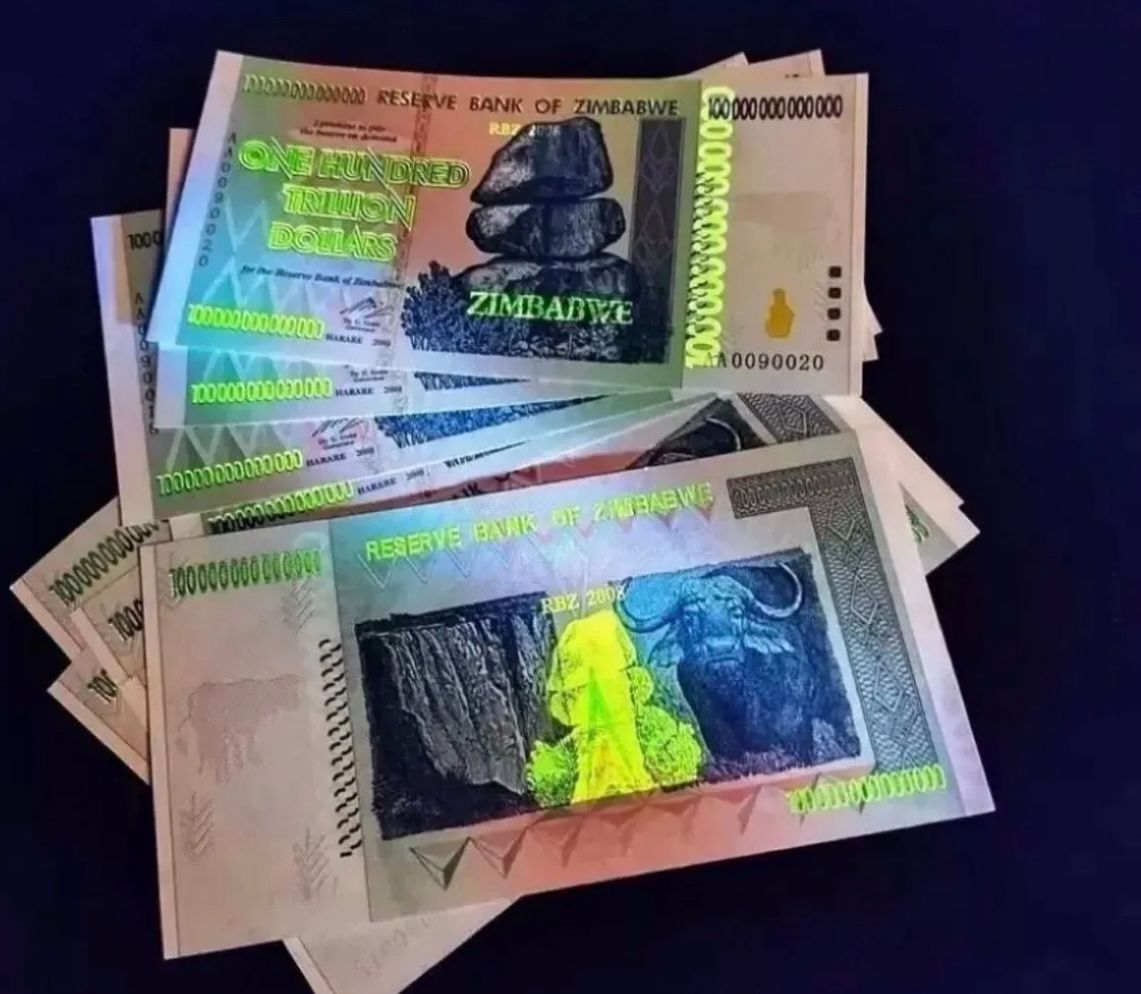 ジンバブエ 100兆ドル 記念貨幣1枚 新品 - メルカリ
