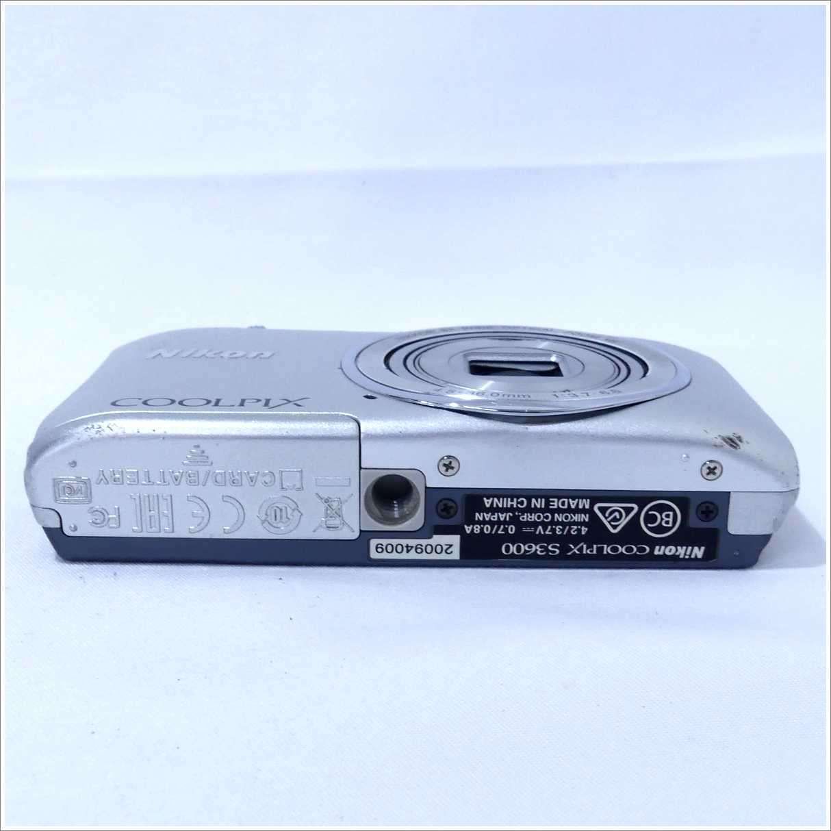 S3600 COOLPIX Nikon デジタルカメラ低 訳あり クールピクス Nikon