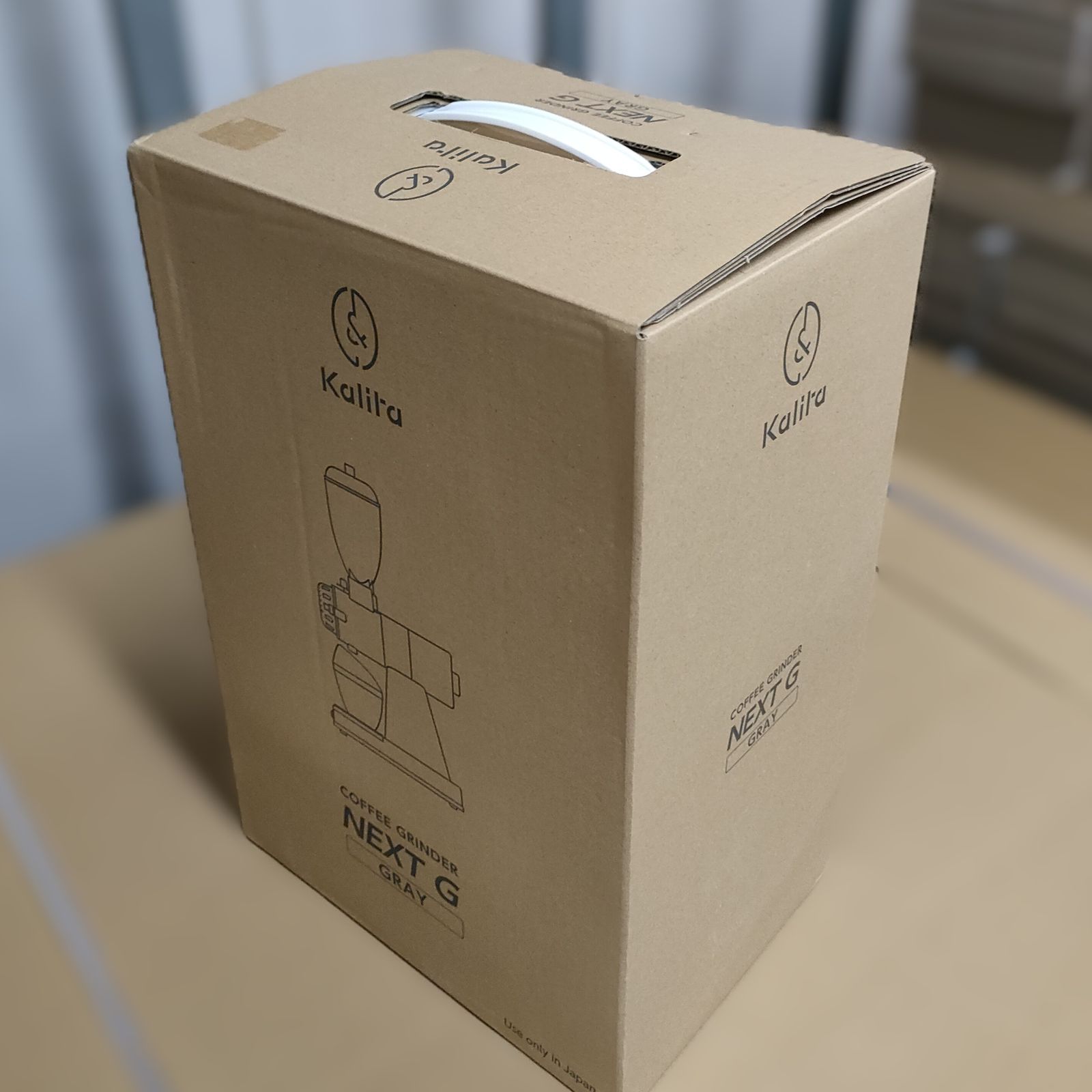 新品・未使用】Kalita NEXT G コーヒーグラインダー グレー 電動ミル 