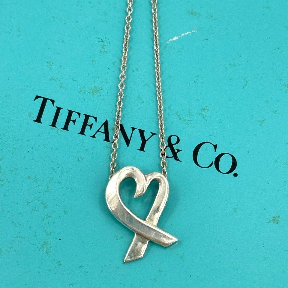 TIFFANY ネックレス SV 925 パロマピカソ ラビングハート - メルカリ