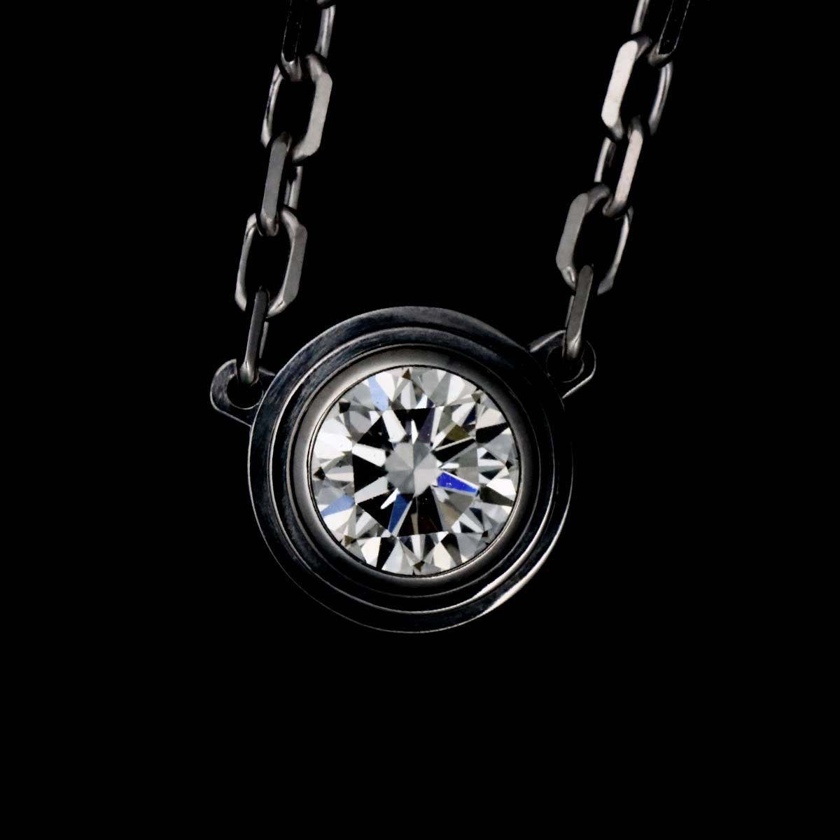 カルティエ Cartier ダムール ダイヤ ネックレス ラージ LM 41cm K18