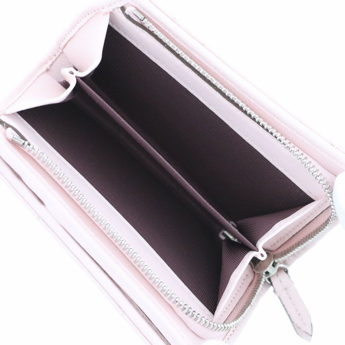 GUCCI グッチ ダブルG コンパクトウォレット 二つ折り財布 773427 レザー ピンク  レディース【中古】 GUCCI グッチ ダブルG コンパクトウォレット 二つ折り財布 773427