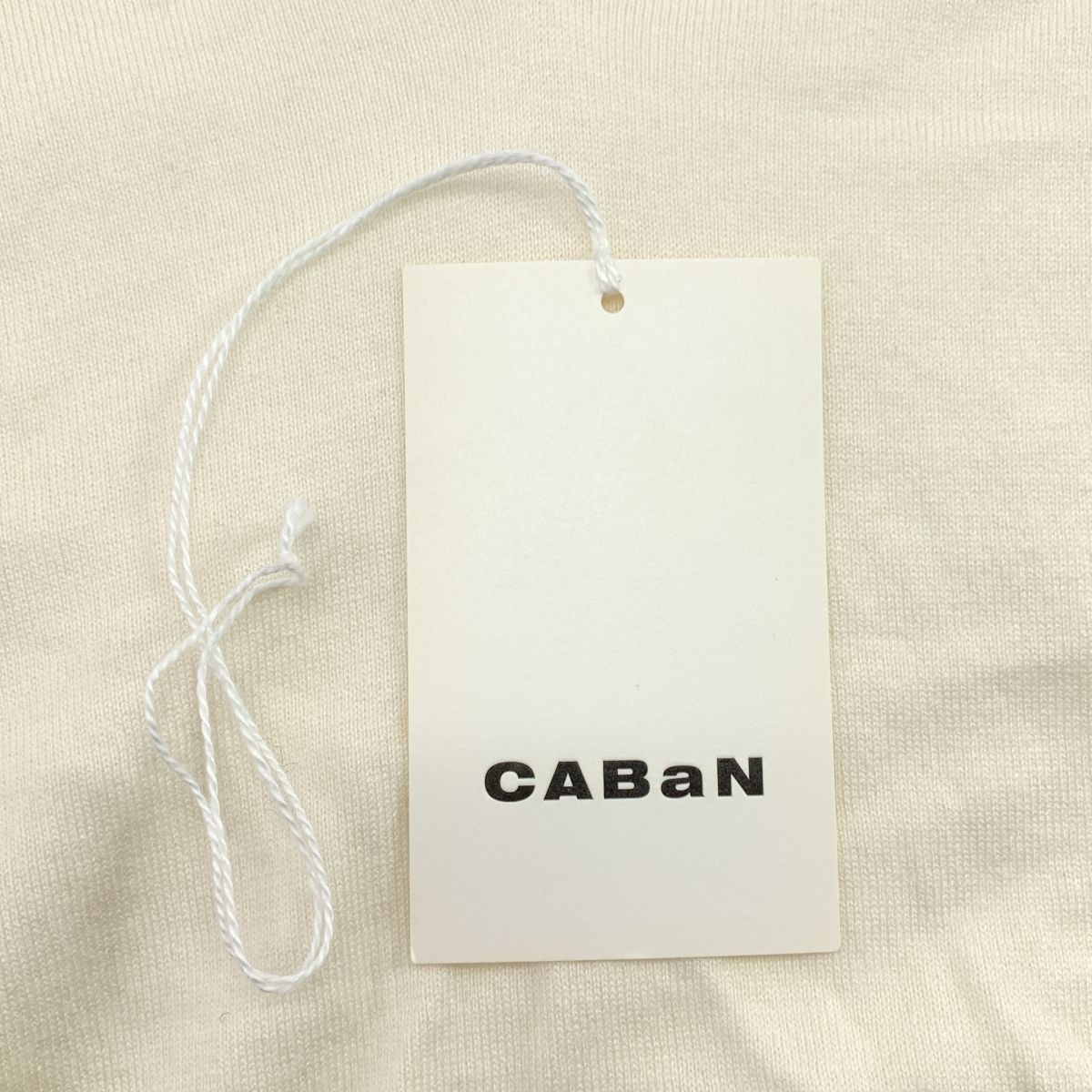 美品】 CABaN / キャバン | コットン シルク カシミヤ ハイゲージ V 