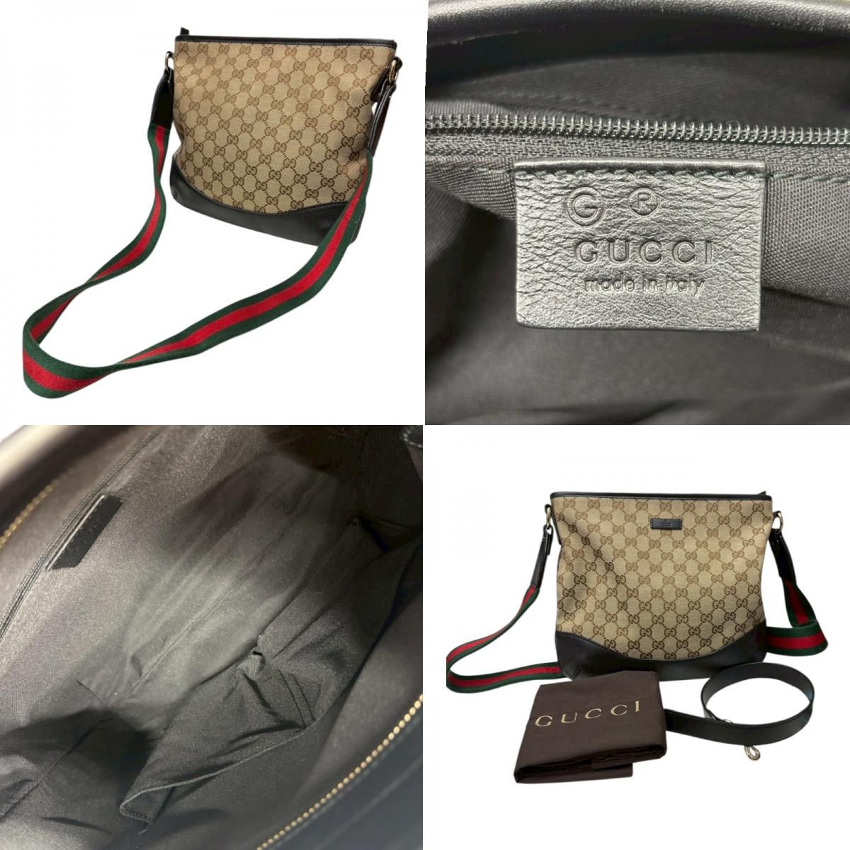 グッチ GUCCI GGキャンバス シェリーライン ショルダーバッグ 388927