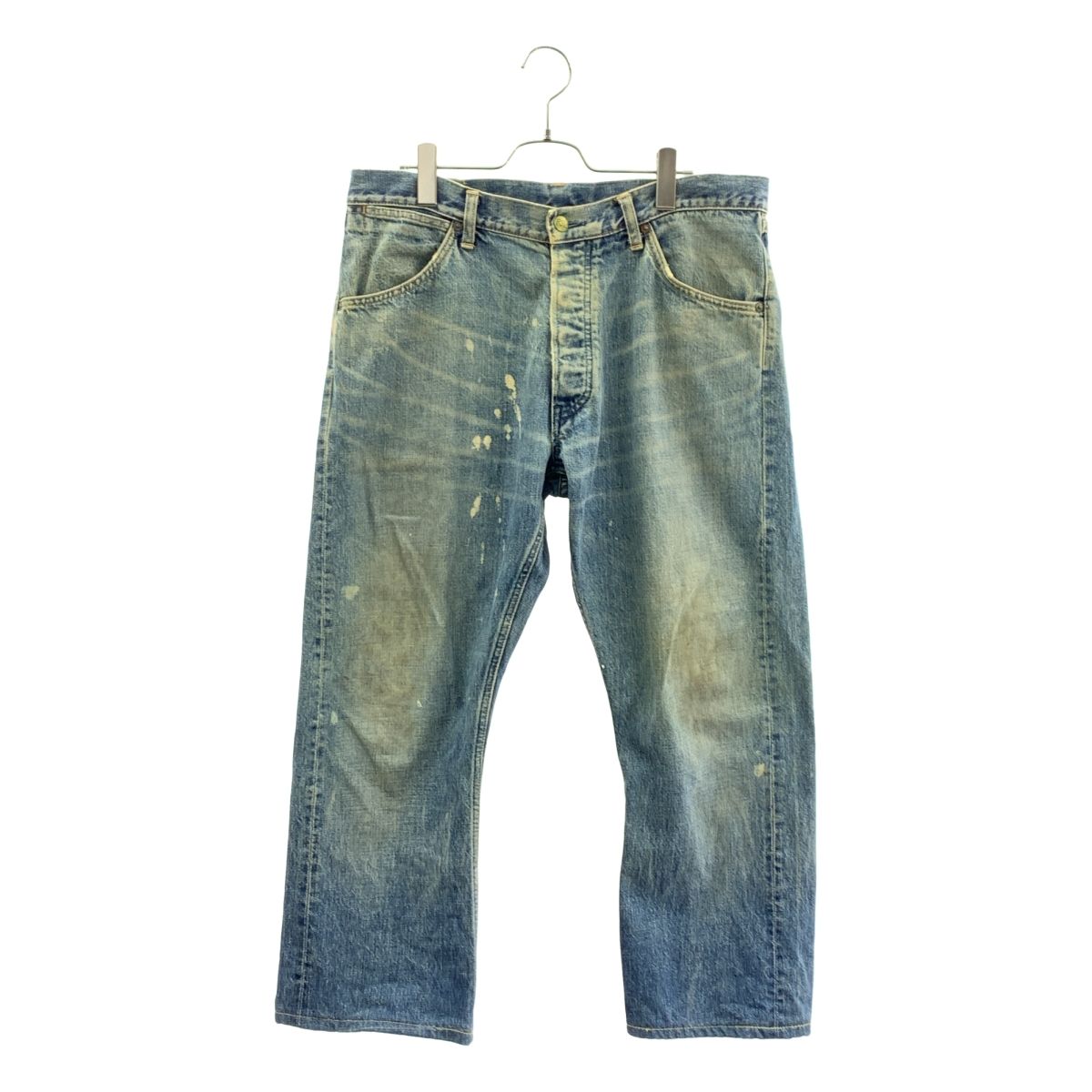RRL / ダブルアールエル | ダメージ加工 ボタンフライ デニム パンツ 