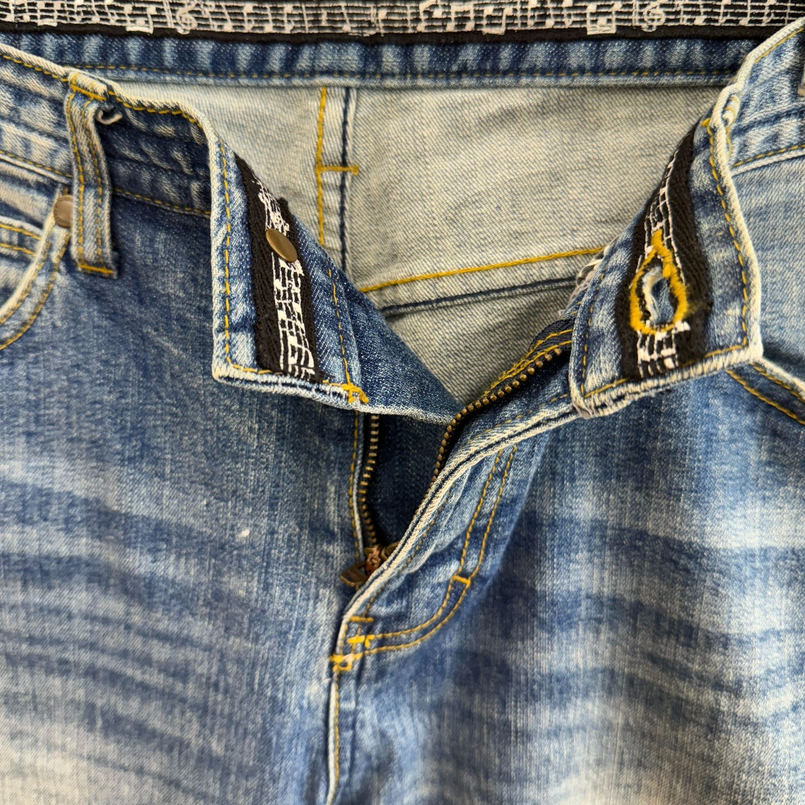 △▽△0338 NUMBER（N)INE DENIM ナンバーナイン ダメージデニム 
