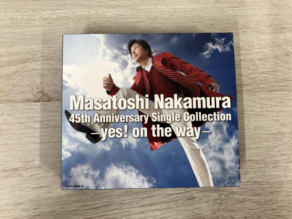 Masatoshi Nakamura 45th Anniversary Single Collection?yes！on the