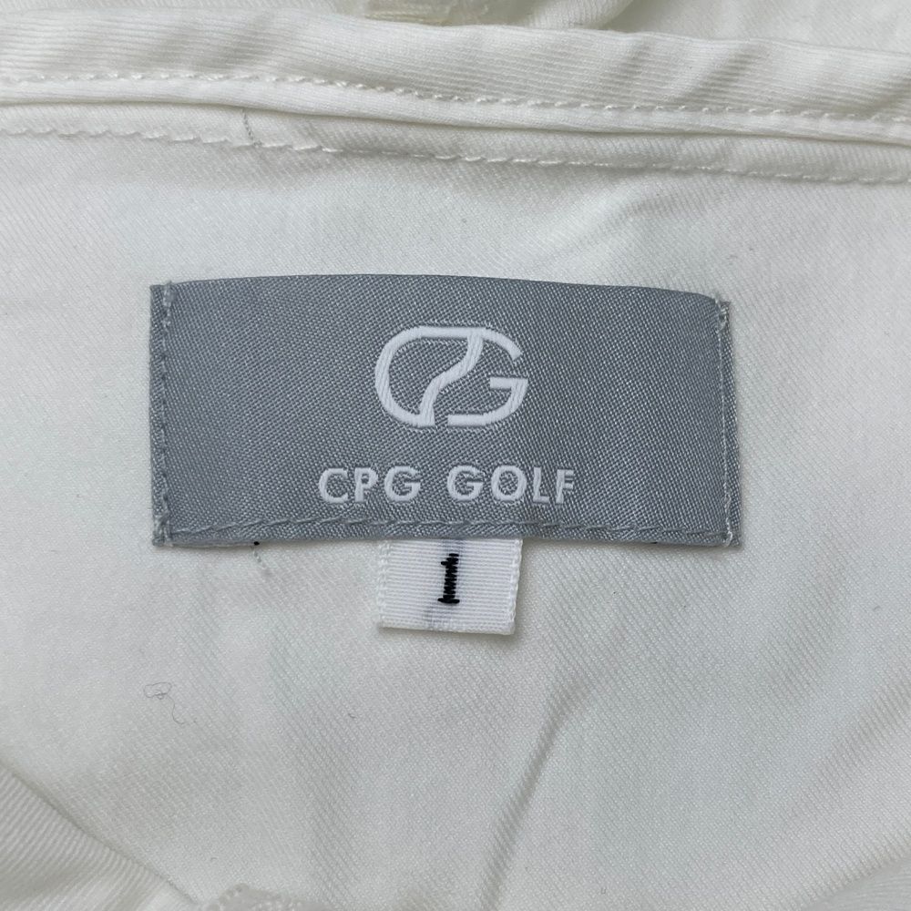 サイズ：1 CPG GOLF シーピージーゴルフ フード付 ノースリーブ
