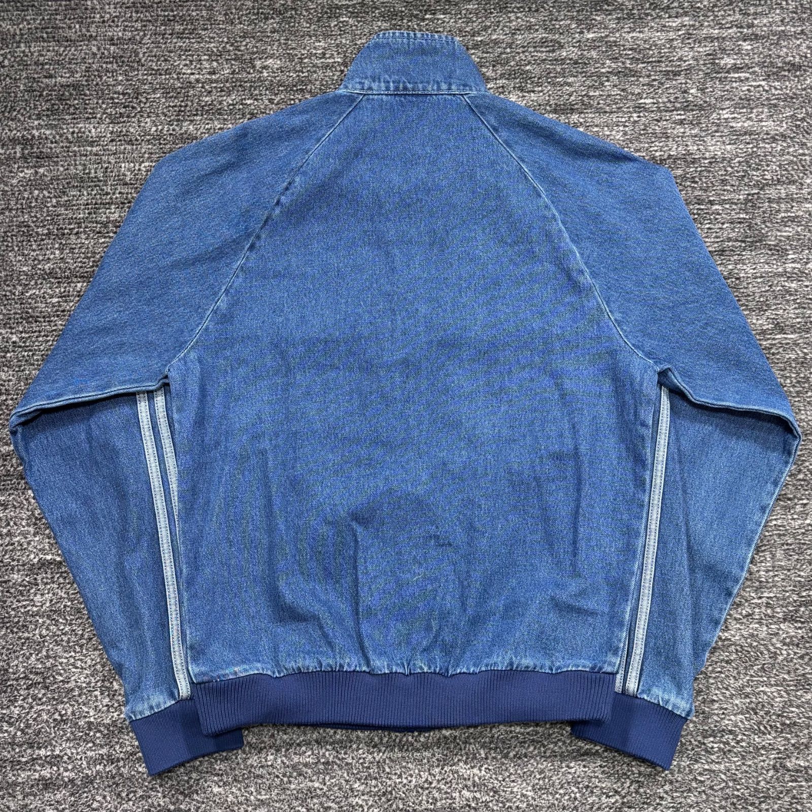 メンズ 未使用品 adidas アディカラー ファーストブルー デニム 