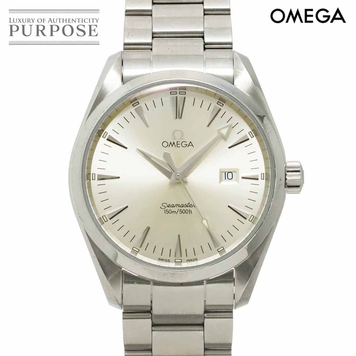 オメガ OMEGA シーマスター アクアテラ 2517 30 メンズ 腕時計 デイト 