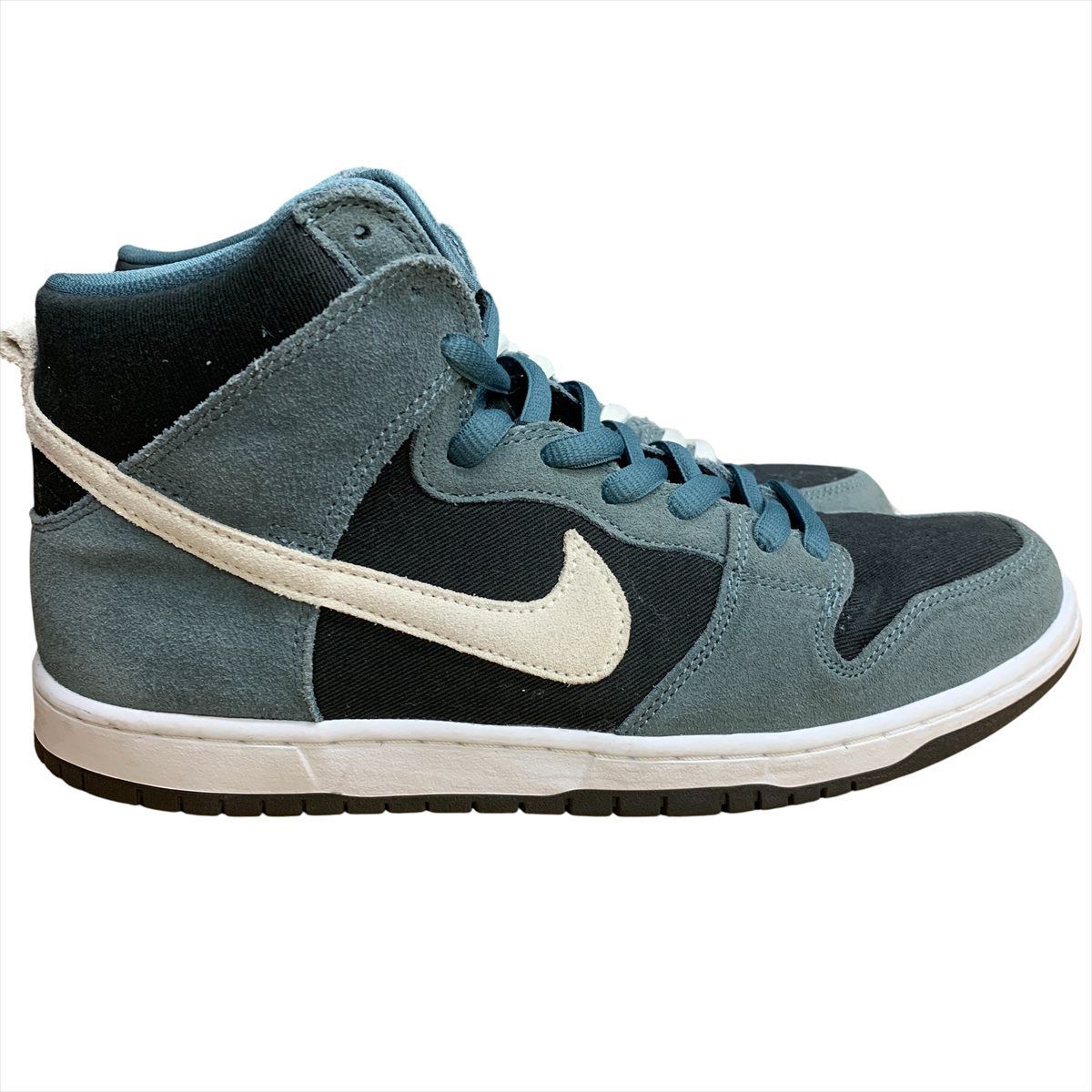 US10/28cm NIKE SB (ナイキエスビー) Dunk High Mineral Slate Suede 