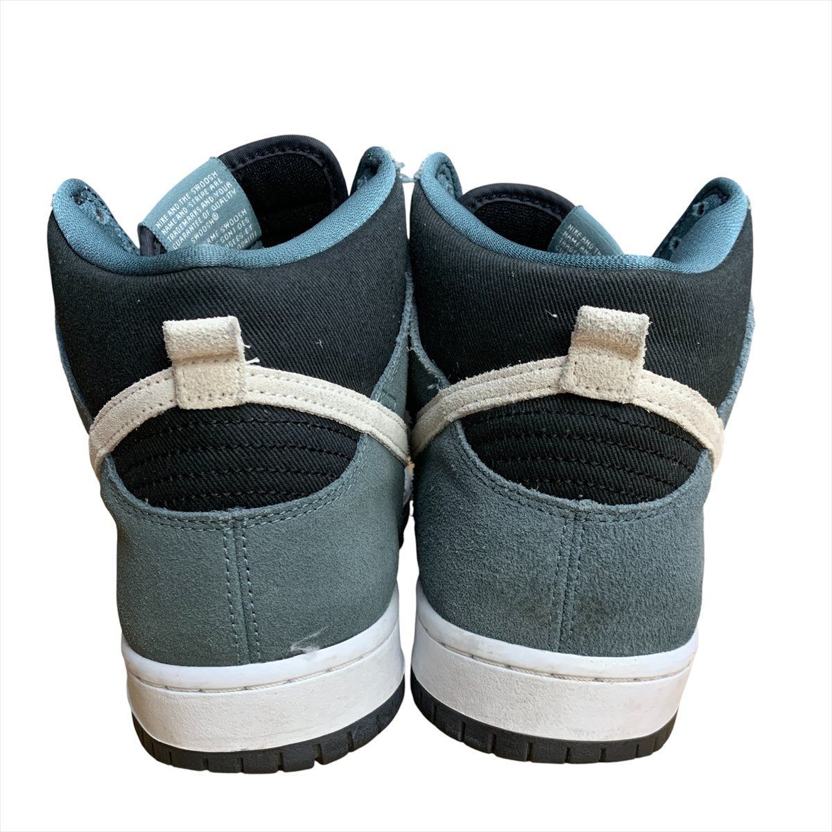 US10/28cm NIKE SB (ナイキエスビー) Dunk High Mineral Slate Suede 