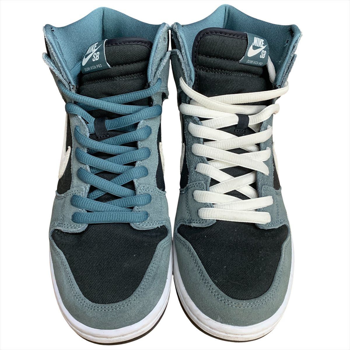 US10/28cm NIKE SB (ナイキエスビー) Dunk High Mineral Slate Suede 