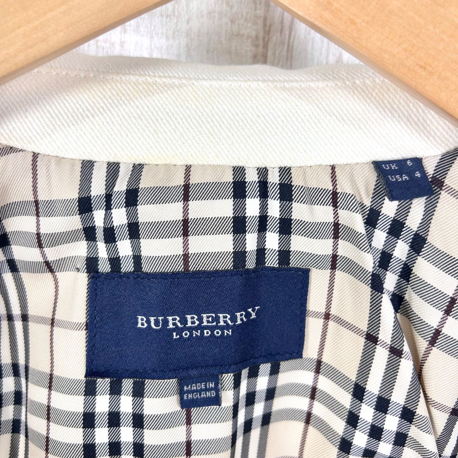 BURBERRY LONDON バーバリーロンドン ノバチェック シングルボタン 1B 